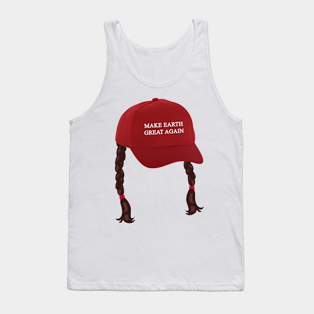 Greta Thunberg Tank Top by Soll-E